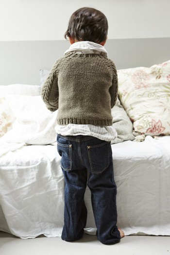 Helping our users. ​Knit Toddler Cardigan.