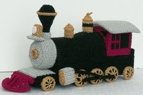 Inspiration. Crochet Baby Transport.