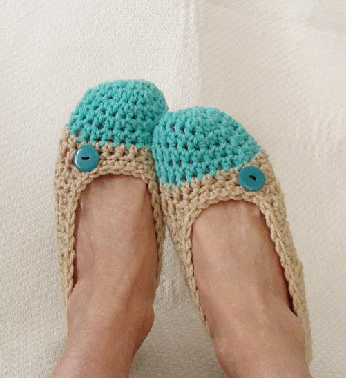 Inspiration. Crochet Slippers.