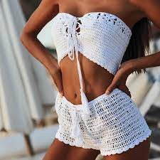 Inspiration. Knit and Crochet Swimsuits.