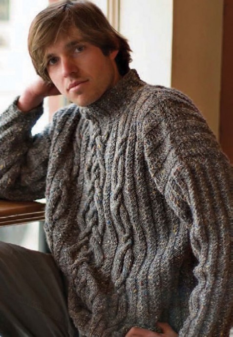 Inspiration. Knit Men's Sweaters.