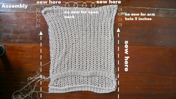 Long Crochet Tunic Long Crochet Tunic