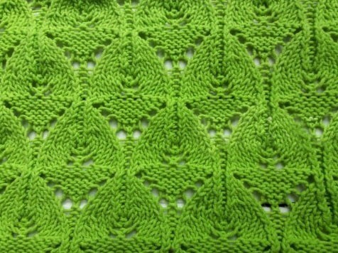 ​Pyramids Knit Stitch