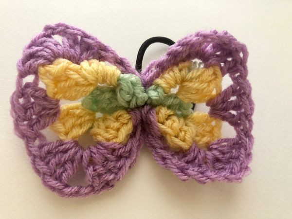 Inspiration. Crochet Hair Accessories.