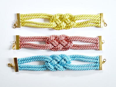 ​Bracelet With Cord Knots