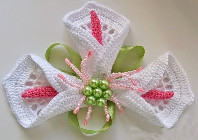 ​Crochet Calla Applique