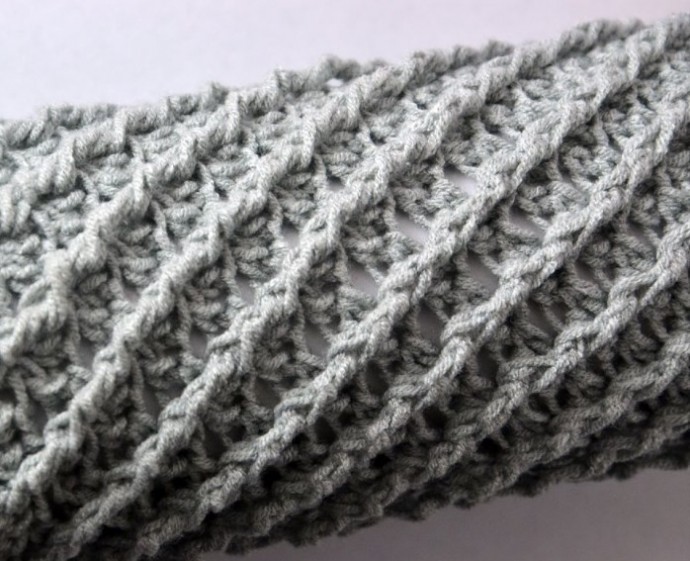 ​Diagonal Crochet Stitch