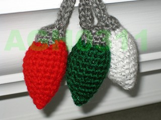Crochet Christmas Garland Crochet Christmas Garland