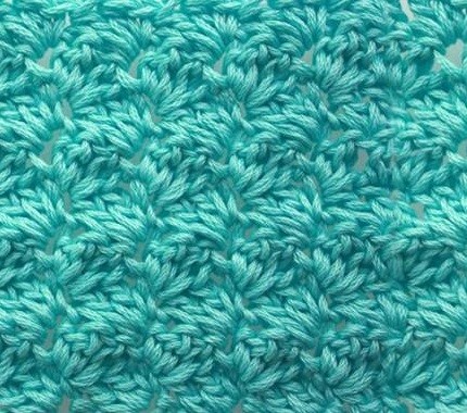 ​Crochet Fancy Stitch for Cowl