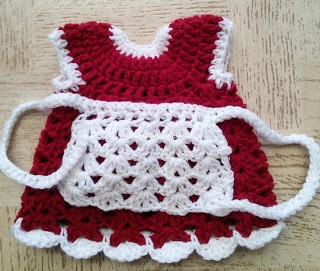 Helping our users. ​Crochet Apron for Soap Dispancer.
