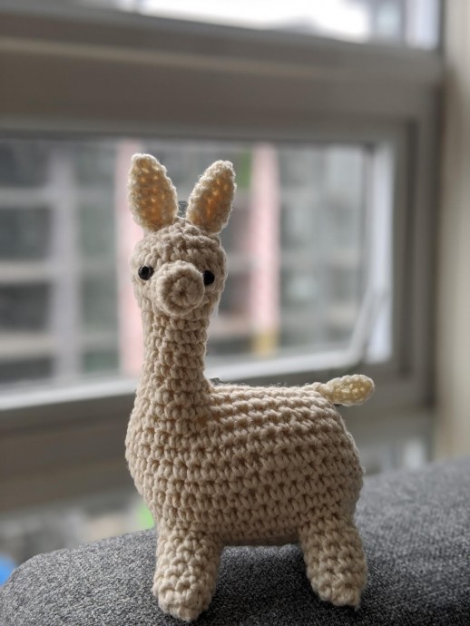 Helping our users. ​Cute Crochet Alpaca.