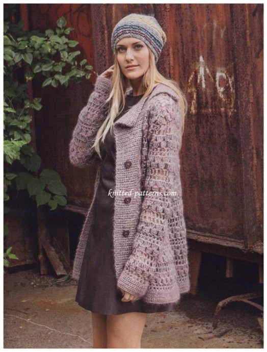 Inspiration. Crochet Coats.