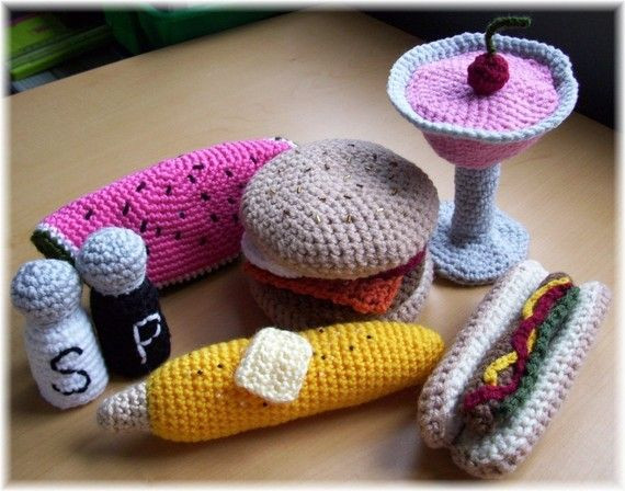 Inspiration. Crochet Kitchen Tools.