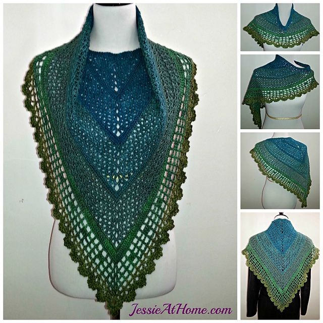 Inspiration. Crochet Shawls.