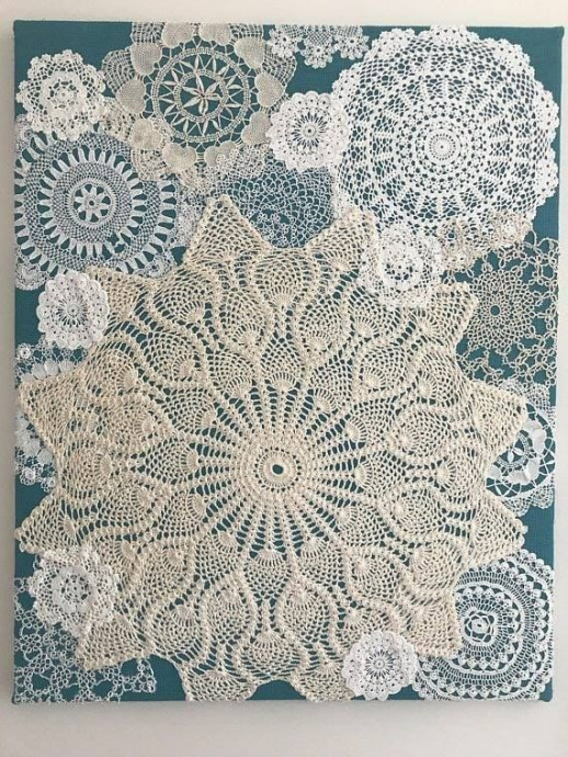 Inspiration. Crochet Wall Doilies.