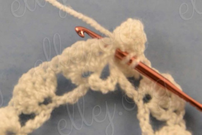 Relief Zigzags Crochet Stitch