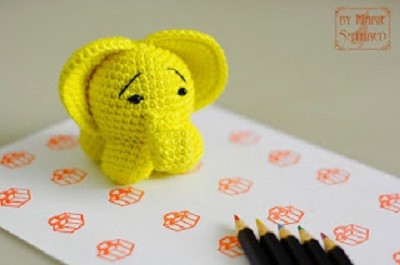 ​Small Crochet Elephant