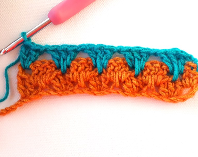 ​Granny Spike Crochet Stitch