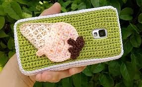 Inspiration. Crochet Phone Cases.