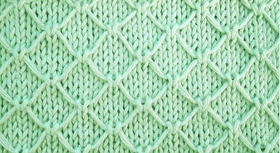 ​Trellis Knit Stitch