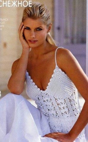 White Crochet Top White Crochet Top