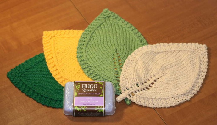 Helping our users. Knit Leaf Coaster/Oven cloth/Dish cloth. Helping our users. Knit Leaf Coaster/Oven cloth/Dish cloth.