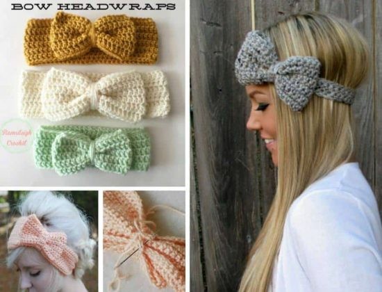 Inspiration. Crochet Headbands.