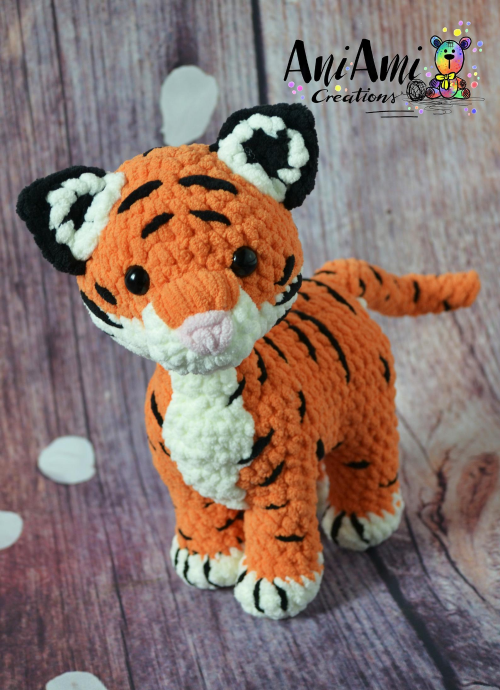 Inspiration. Crochet Tigers.