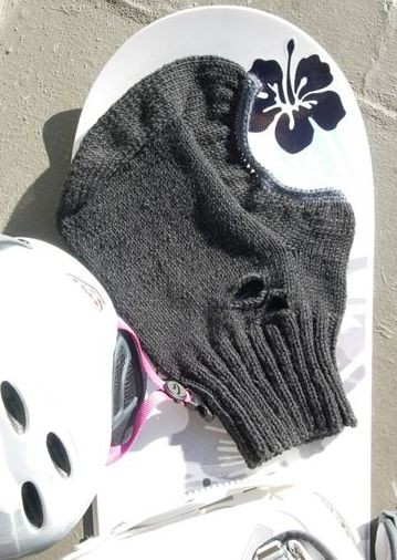Helping our users. ​Knit Balaklava Hat.