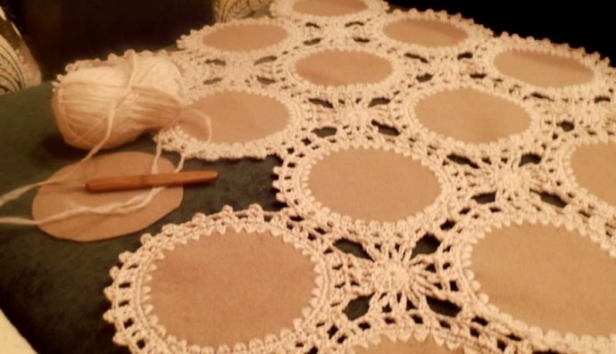 Combined Crochet Afghan Combined Crochet Afghan