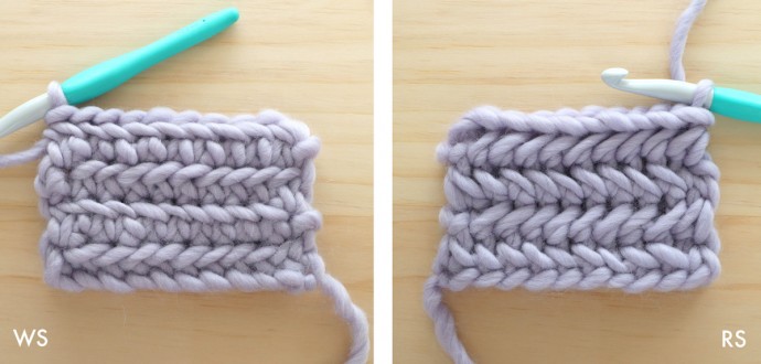 Crochet Herringbone Stitch