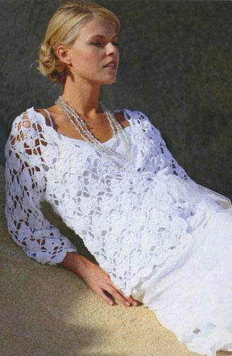 Delicate Crochet Jacket Delicate Crochet Jacket