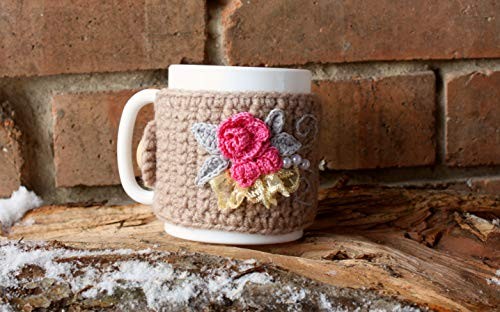 Inspiration. Crochet Cup Warmer.