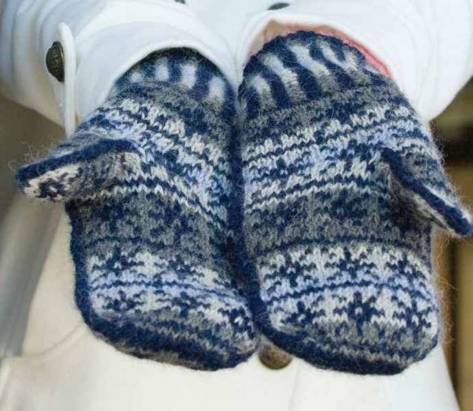 Inspiration. Knit Mittens.