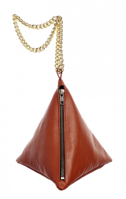 ​Stylish Triangle Leather Bag