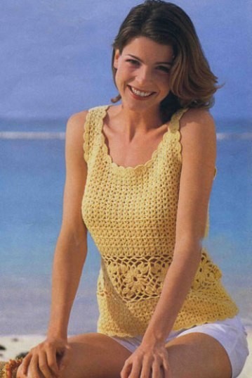 ​Sunny Crochet Top