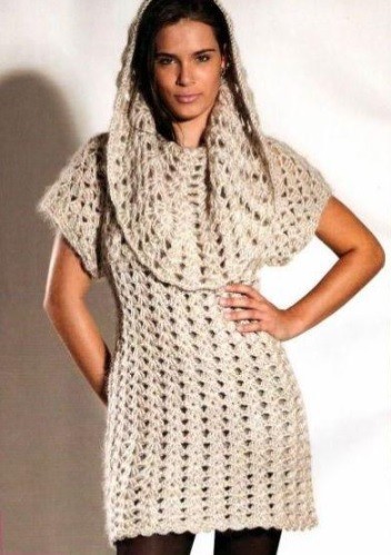 ​White Crochet Dress