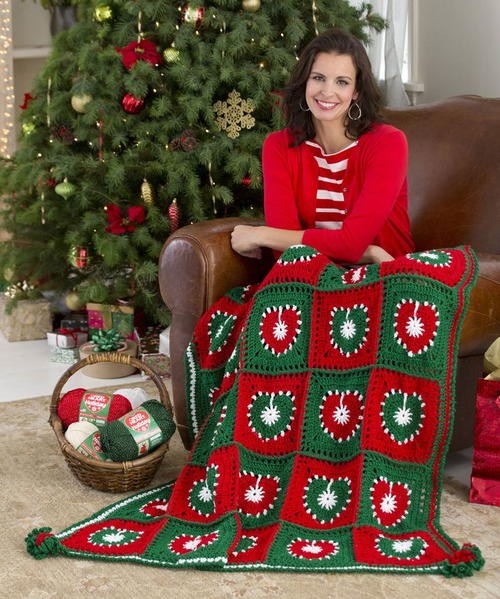 Inspiration. Christmas Blankets.