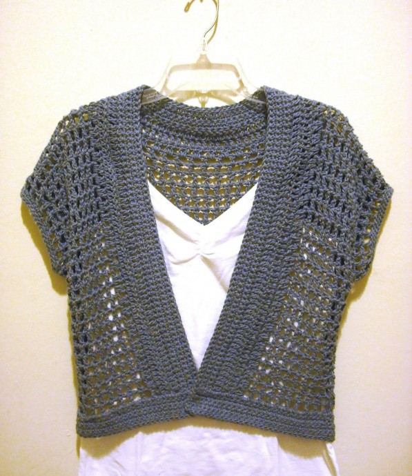 Inspiration. Crochet Shrugs.