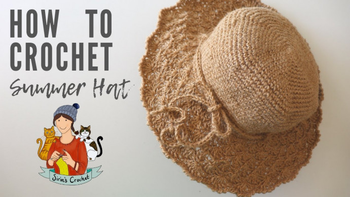 Inspiration. Crochet Sun Hats.