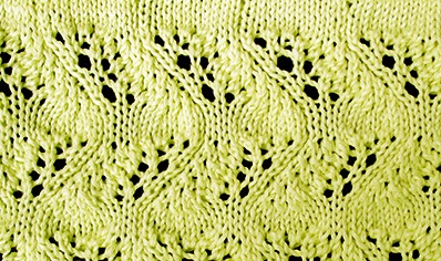 ​Japanese Feather Knit Stitch