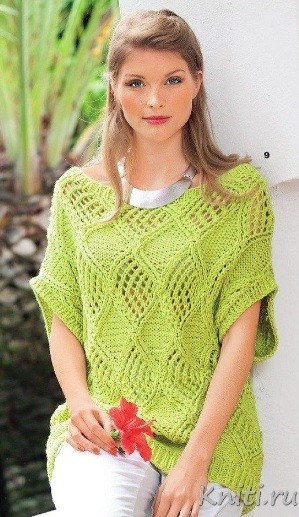 ​Green Knit Pullover