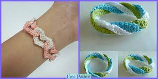 Inspiration. Crochet Bracelets.