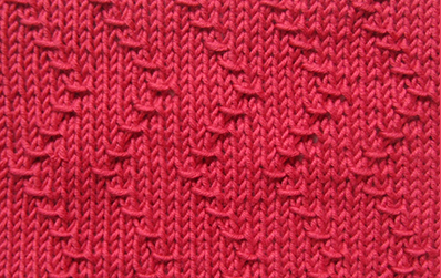 ​Zigzag Wraps Knit Pattern