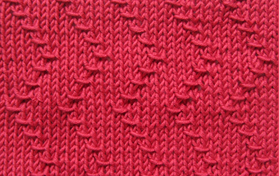 Zigzag Wraps Knit Pattern Zigzag Wraps Knit Pattern
