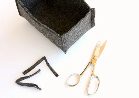 Felt Box for Small Things Felt Box for Small Things