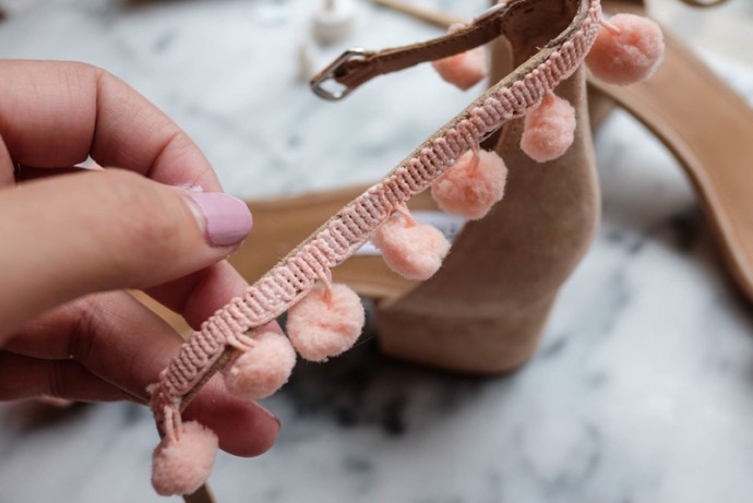 How to Decorate the Slingbacks How to Decorate the Slingbacks