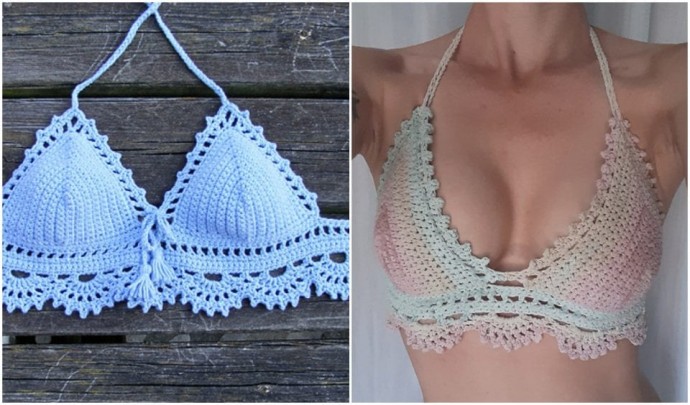 Inspiration. Crochet Crop Top.