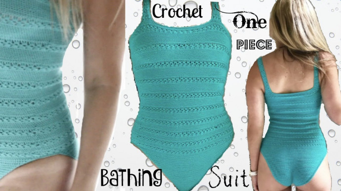 Inspiration. Crochet One-Piece Swimsuits.