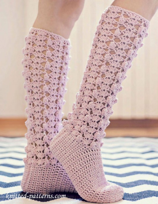 Inspiration. Crochet Socks.